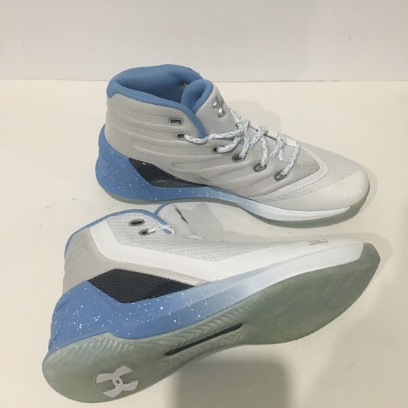curry 3 white blue